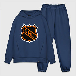 Мужской костюм оверсайз NHL, цвет: тёмно-синий