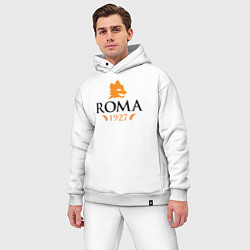 Мужской костюм оверсайз AS Roma 1927, цвет: белый — фото 2
