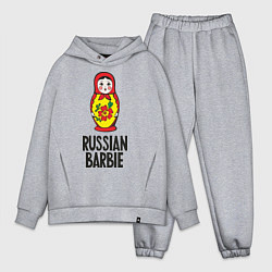 Мужской костюм оверсайз Russian Barbie