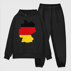 Мужской костюм оверсайз Германия (Germany), цвет: черный