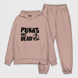 Мужской костюм оверсайз Punks not dead