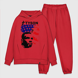 Мужской костюм оверсайз Mike Tyson: USA Boxing, цвет: красный