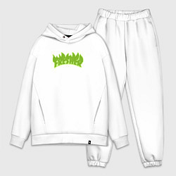 Мужской костюм оверсайз Fresher, цвет: белый