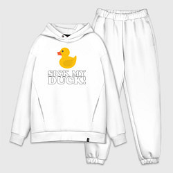 Мужской костюм оверсайз Sick my duck!