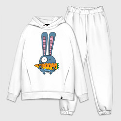 Мужской костюм оверсайз Заяц с морковкой