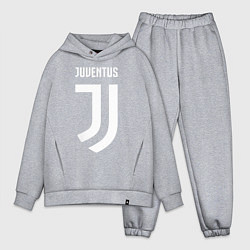Мужской костюм оверсайз FC Juventus, цвет: меланж