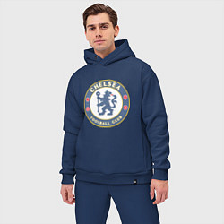 Мужской костюм оверсайз Chelsea FC, цвет: тёмно-синий — фото 2
