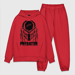 Мужской костюм оверсайз Predator Mask, цвет: красный