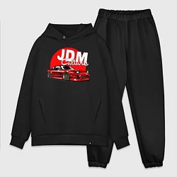 Мужской костюм оверсайз JDM Culture, цвет: черный
