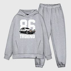 Мужской костюм оверсайз TRUENO 86, цвет: меланж