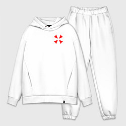 Мужской костюм оверсайз UMBRELLA CORP, цвет: белый
