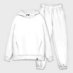 Мужской костюм оверсайз Juventus: Black & White