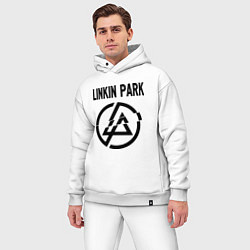 Мужской костюм оверсайз Linkin Park, цвет: белый — фото 2