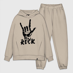 Мужской костюм оверсайз Real Rock