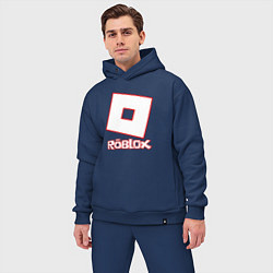 Мужской костюм оверсайз ROBLOX, цвет: тёмно-синий — фото 2