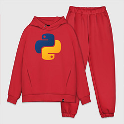 Мужской костюм оверсайз Python