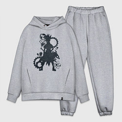 Мужской костюм оверсайз Доктор Стоун