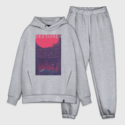 Мужской костюм оверсайз Deftones, цвет: меланж
