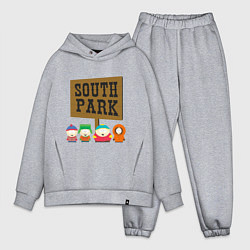 Мужской костюм оверсайз South Park, цвет: меланж