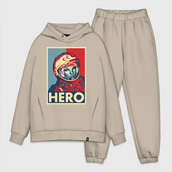 Мужской костюм оверсайз ЮРИЙ ГАГАРИН