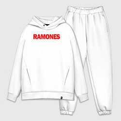 Мужской костюм оверсайз RAMONES