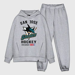 Мужской костюм оверсайз SAN JOSE SHARKS