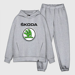 Мужской костюм оверсайз SKODA