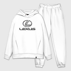 Мужской костюм оверсайз LEXUS