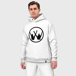 Мужской костюм оверсайз Volkswagen Z, цвет: белый — фото 2