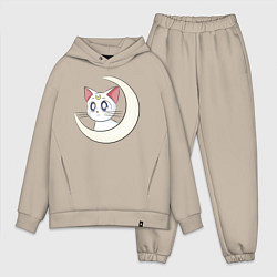 Мужской костюм оверсайз Artemis, цвет: миндальный