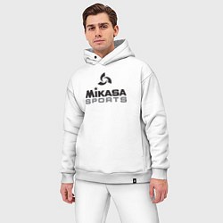 Мужской костюм оверсайз MIKASA SPORTS, цвет: белый — фото 2