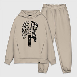 Мужской костюм оверсайз Hard rock