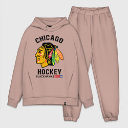Мужской костюм оверсайз CHICAGO BLACKHAWKS NHL