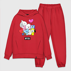 Мужской костюм оверсайз BT21