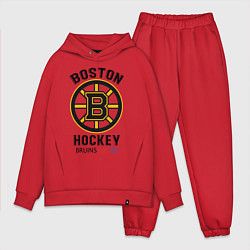 Мужской костюм оверсайз BOSTON BRUINS NHL, цвет: красный