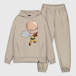 Мужской костюм оверсайз One Punch Man