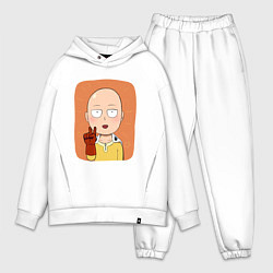 Мужской костюм оверсайз Сайтама One Punch Man