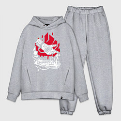 Мужской костюм оверсайз Cyberpunk 2077 SAMURAI