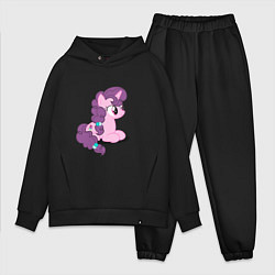 Мужской костюм оверсайз Pony Pink Mammal Purple - Litt цвета черный — фото 1