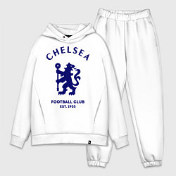 Мужской костюм оверсайз Chelsea Est. 1905, цвет: белый