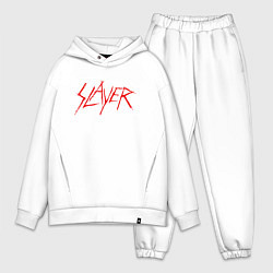 Мужской костюм оверсайз Slayer: Kerry King, цвет: белый