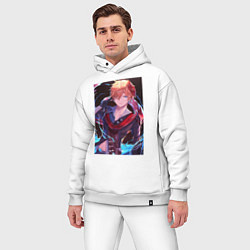 Мужской костюм оверсайз Tartaglia, цвет: белый — фото 2