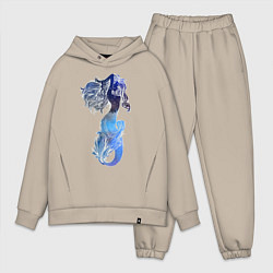 Мужской костюм оверсайз Русалка