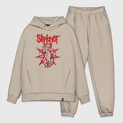 Мужской костюм оверсайз Slipknot Slip Goats Art
