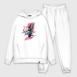 Мужской костюм оверсайз Pink cloud Dead Cells, цвет: белый
