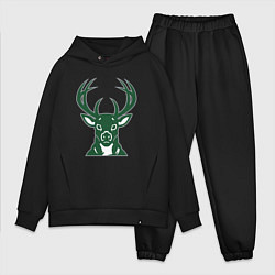 Мужской костюм оверсайз Bucks, цвет: черный