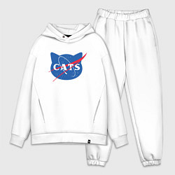 Мужской костюм оверсайз Cats NASA