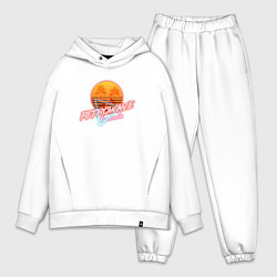 Мужской костюм оверсайз Retrowave style