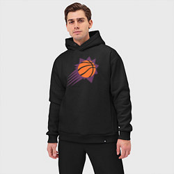 Мужской костюм оверсайз Suns Basket, цвет: черный — фото 2