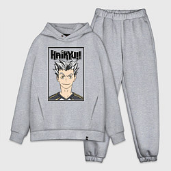 Мужской костюм оверсайз Котаро Бокуто Haikyuu!!
